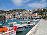 Vissersbootjes aan de haven van het schilderachtige Pythagorion - Eiland Samos