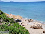 Votsalakia (Kampos) strand, in de verte Samiopoula-eiland - Eiland Samos