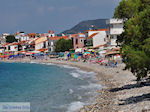 Het kiezelstrand in Kokkari - Eiland Samos